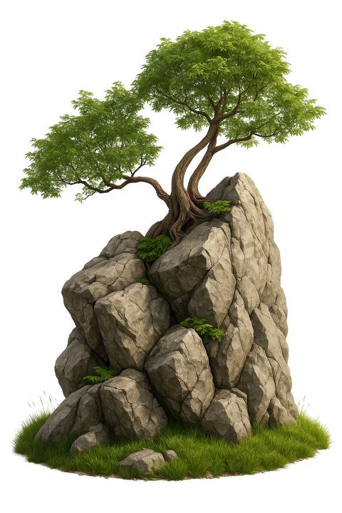 Bonsai Styles - Rock