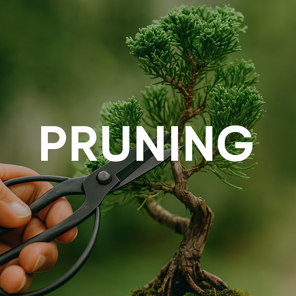 Bonsai Care pruning