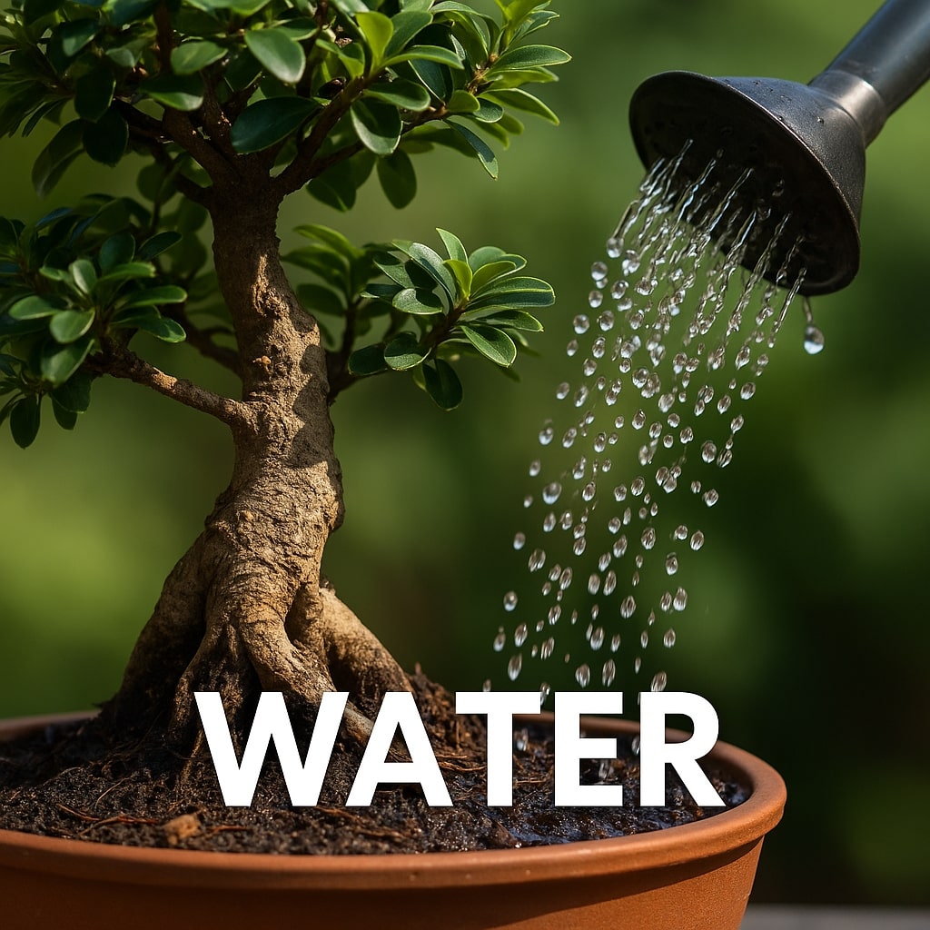 Bonsai Care water