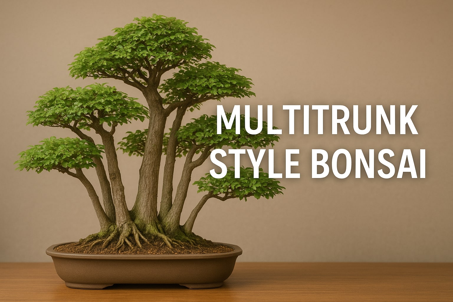 Multitrunk Style Bonsai main