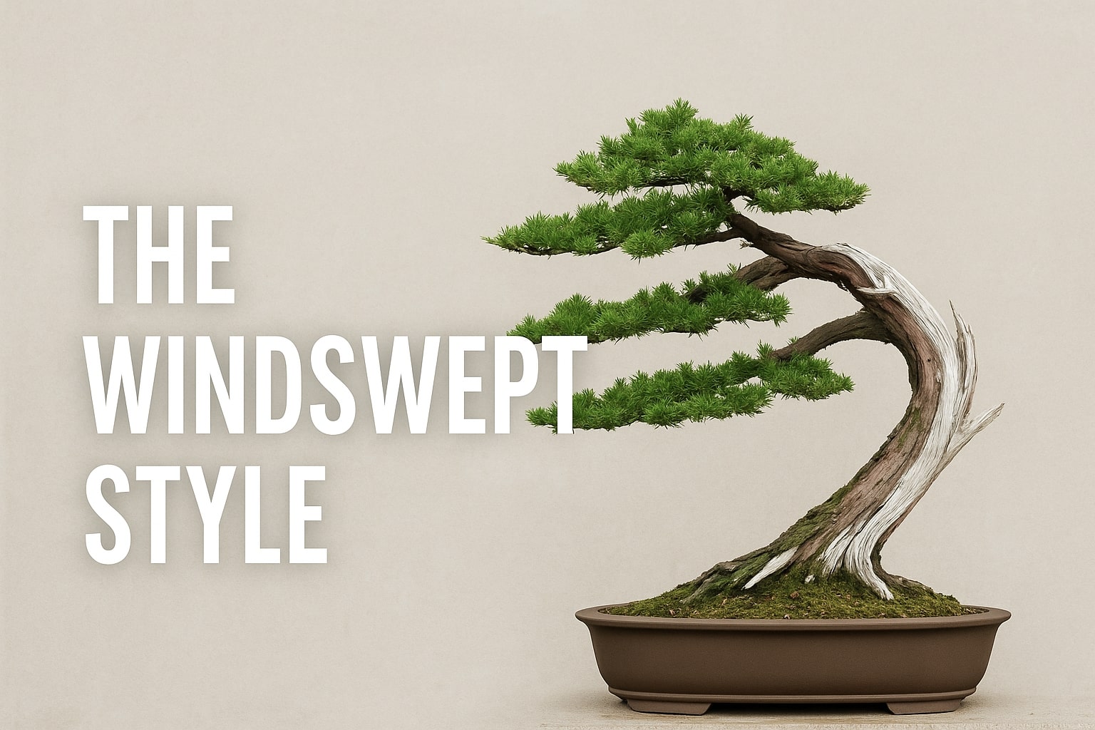 Windswept Style in Bonsai Design 1