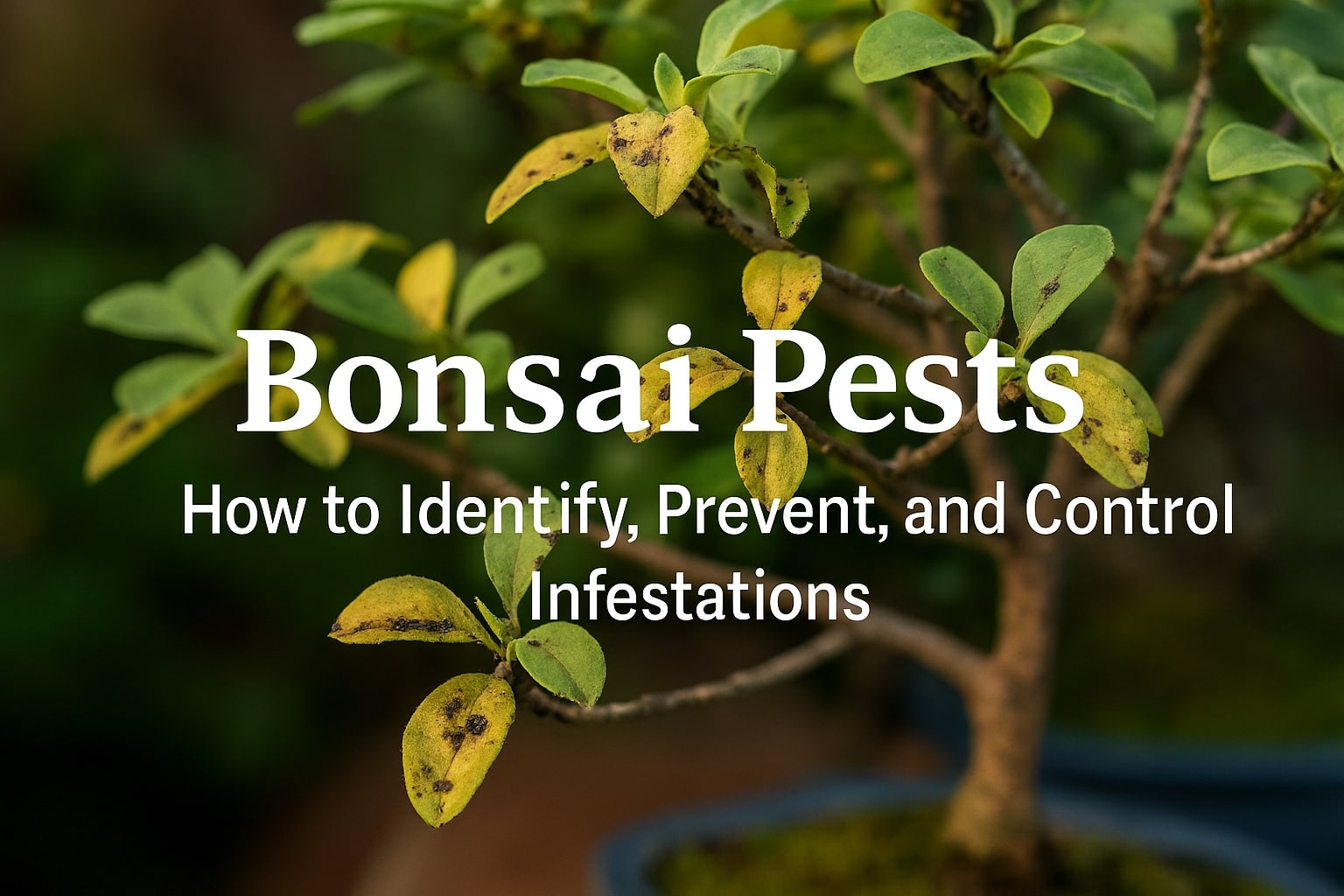 bonsai pests