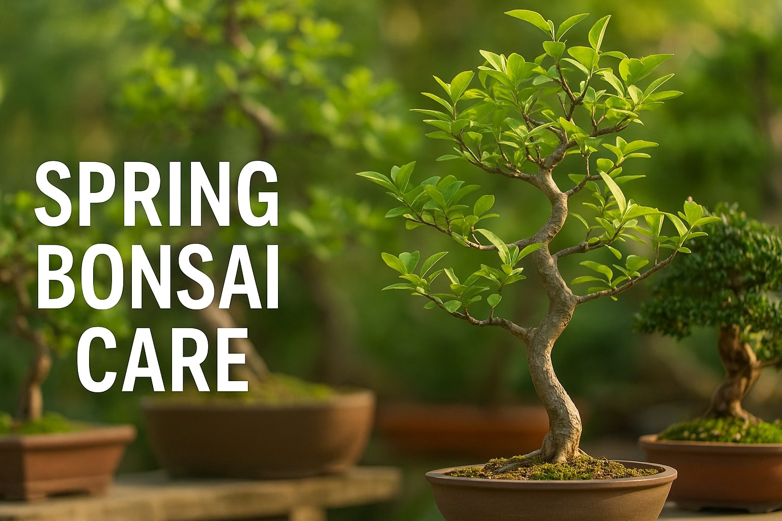 spring bonsai care