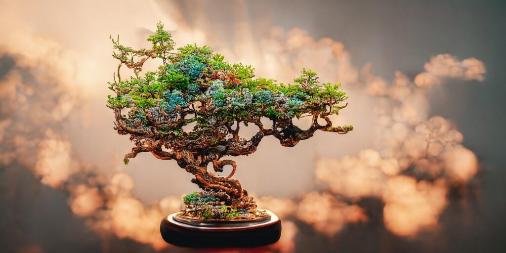 wiring a bonsai tree 1