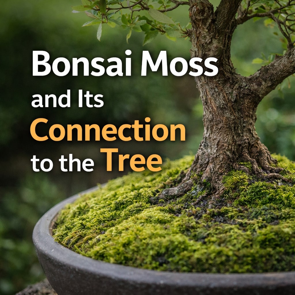 Bonsai moss is more than decoration. It helps create balance, protect the soil, and strengthen the natural connection between the tree and its environment.