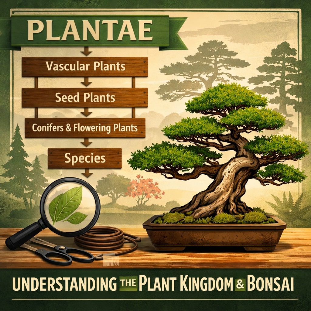 Plantae and the Plant Kingdom bonsai groups