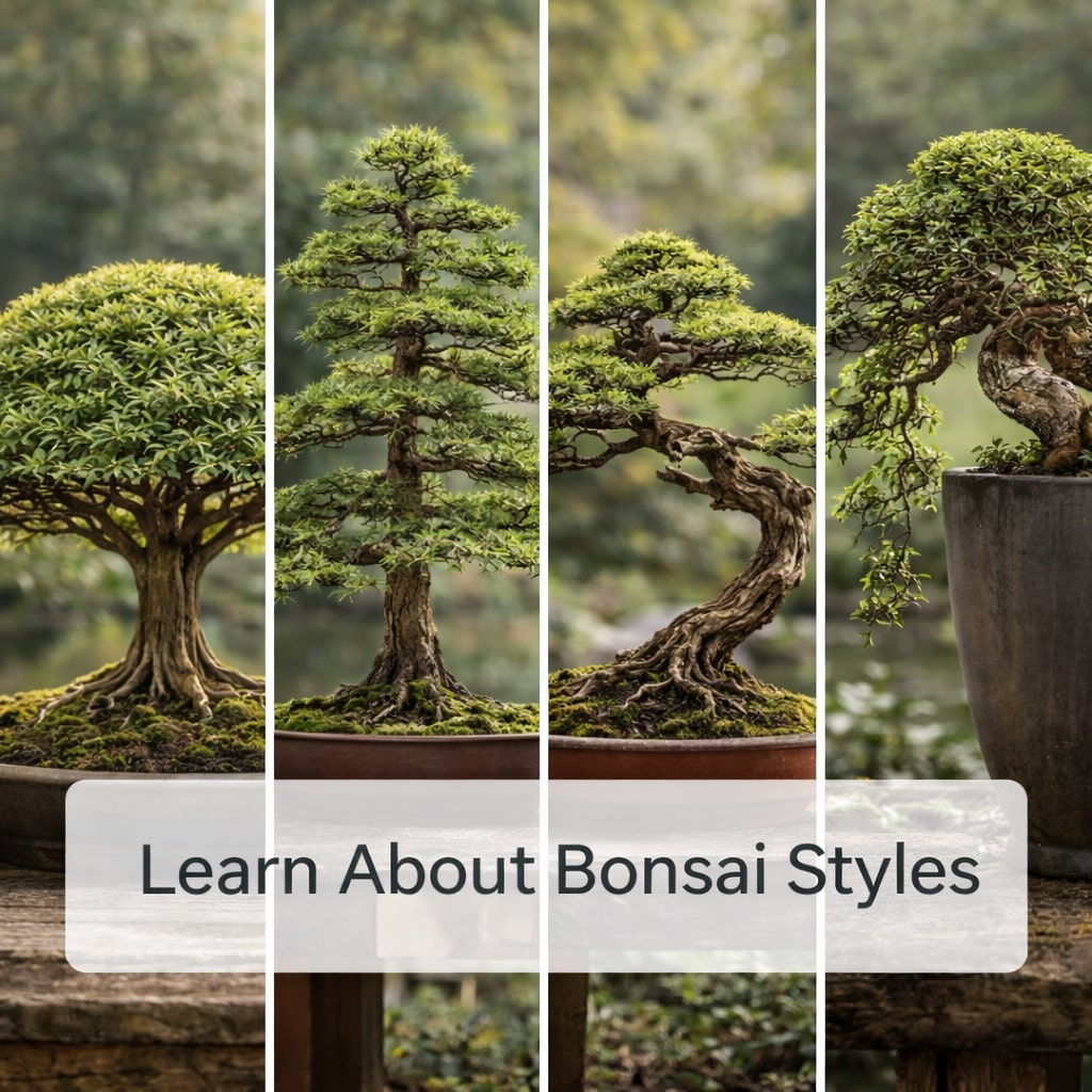 Bonsai styles