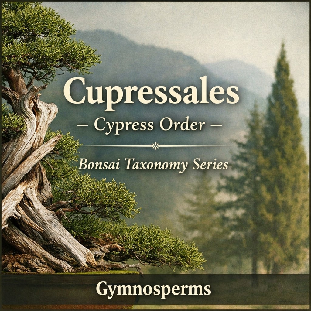 Cupressales Cypress Taxonomy Guide