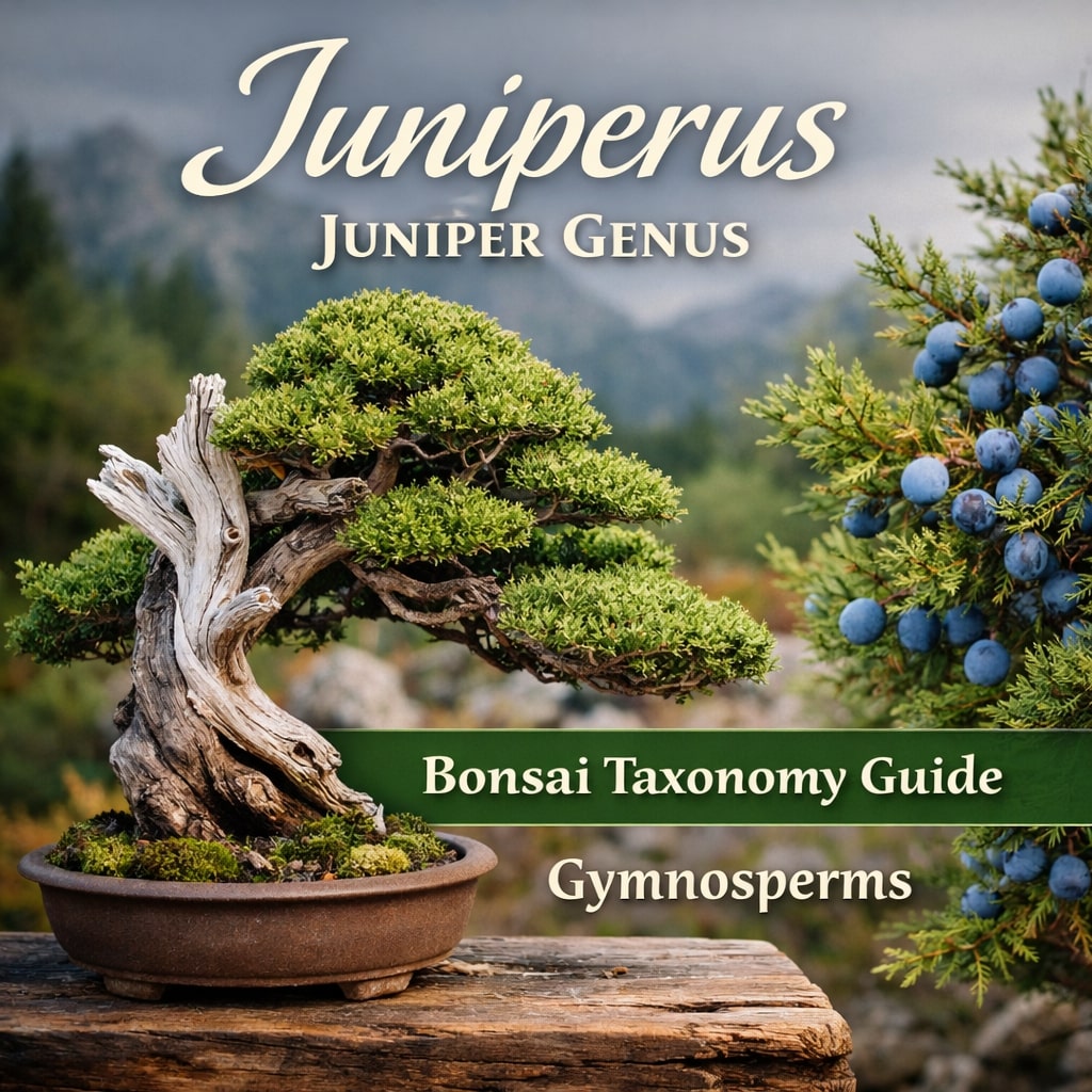 Juniperus Juniper Genus Bonsai Taxonomy Guide