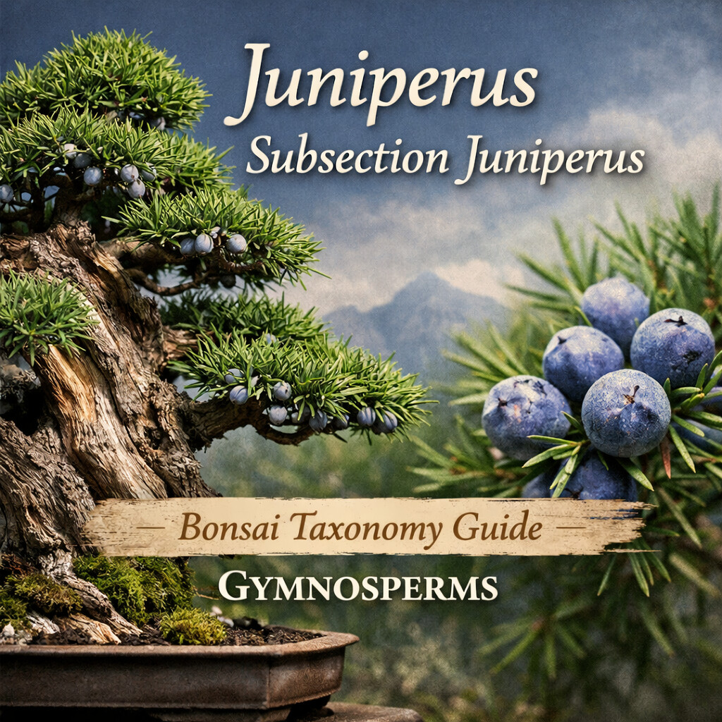 Juniperus Subsection Juniperus Taxonomy Guide