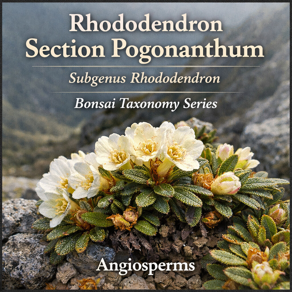 Rhododendron Section Pogonanthum Taxonomy Guide