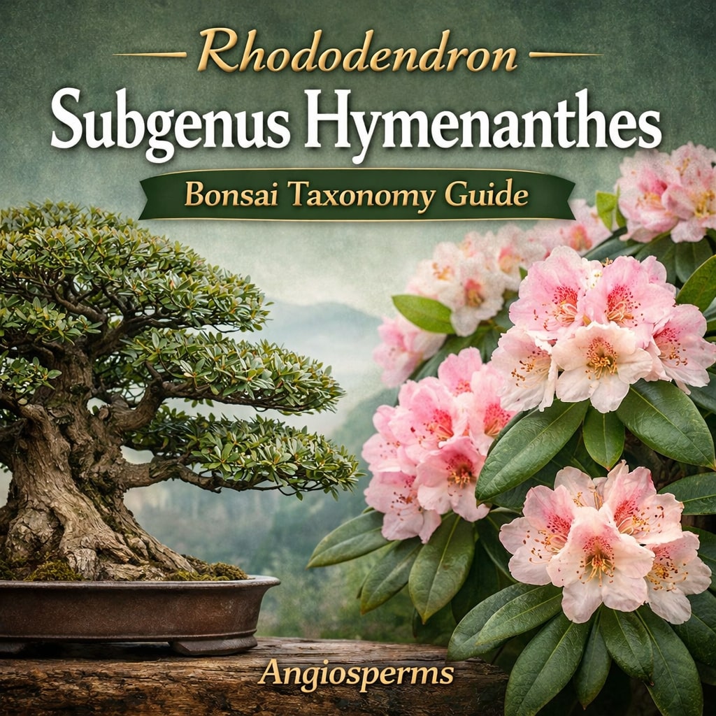 Rhododendron Subgenus Hymenanthes Taxonomy Guide