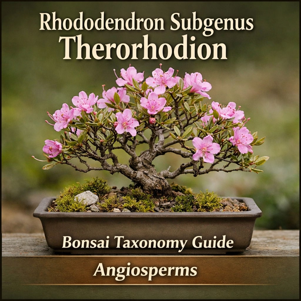 Rhododendron Subgenus Therorhodion Taxonomy Guide