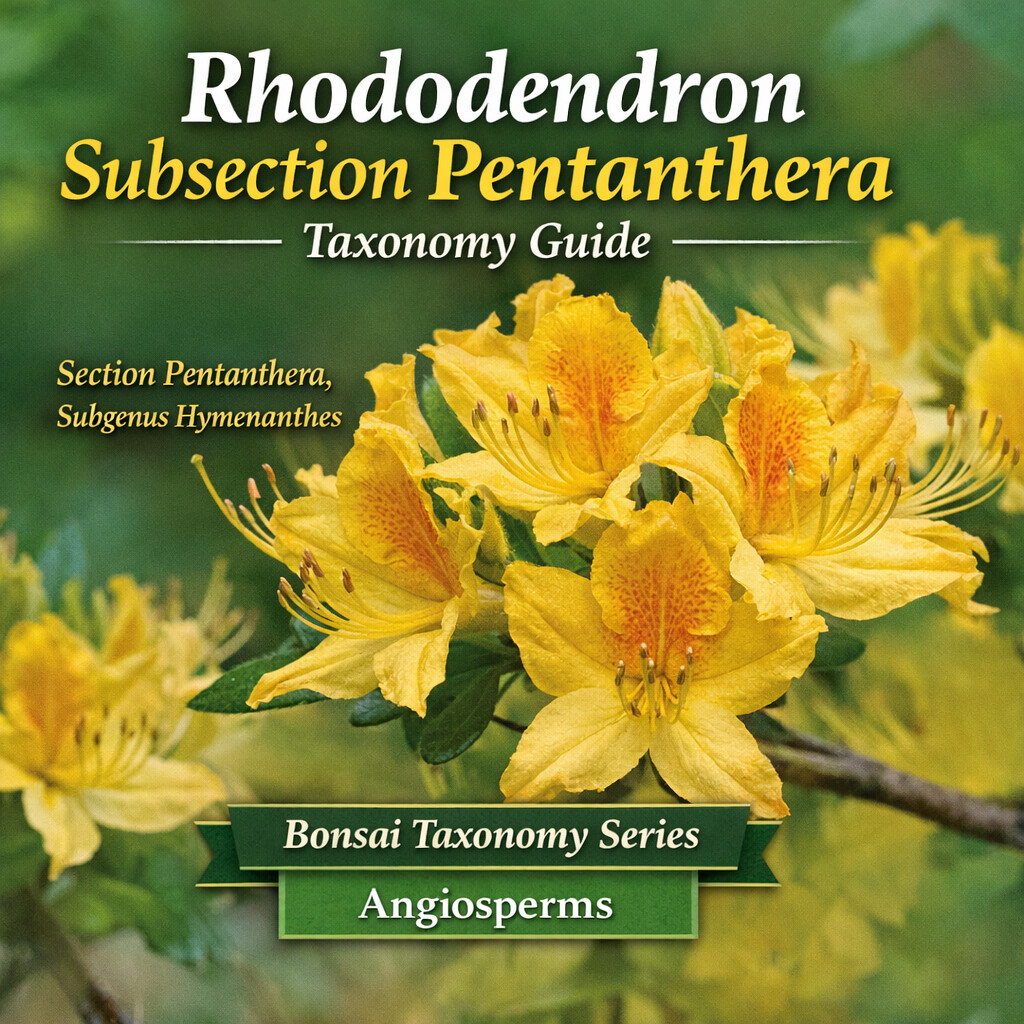 Rhododendron Subsection Pentanthera Taxonomy Guide main