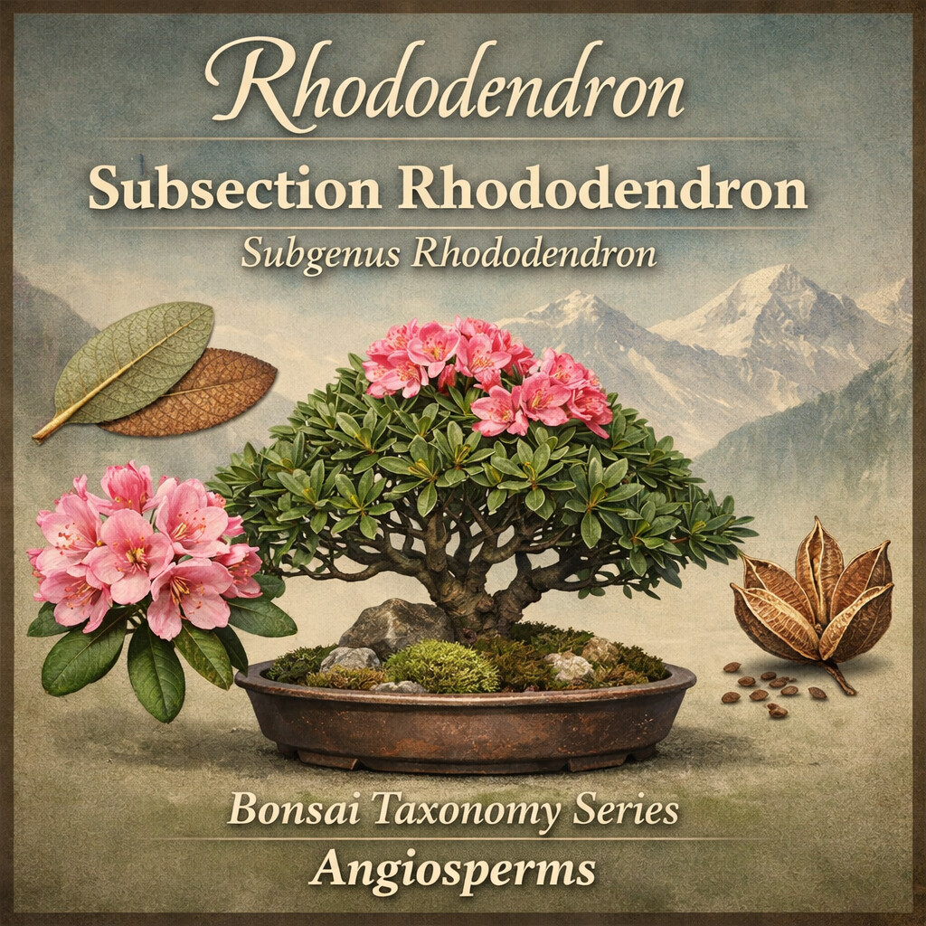 Rhododendron Subsection Rhododendron Taxonomy Guide