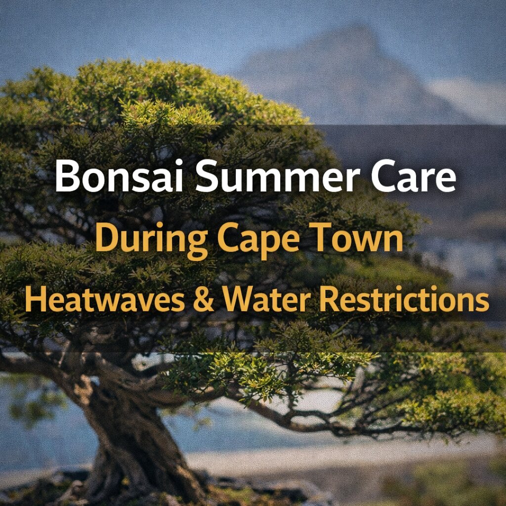 Bonsai Summer Care During Heatwaves and Water Restrictions