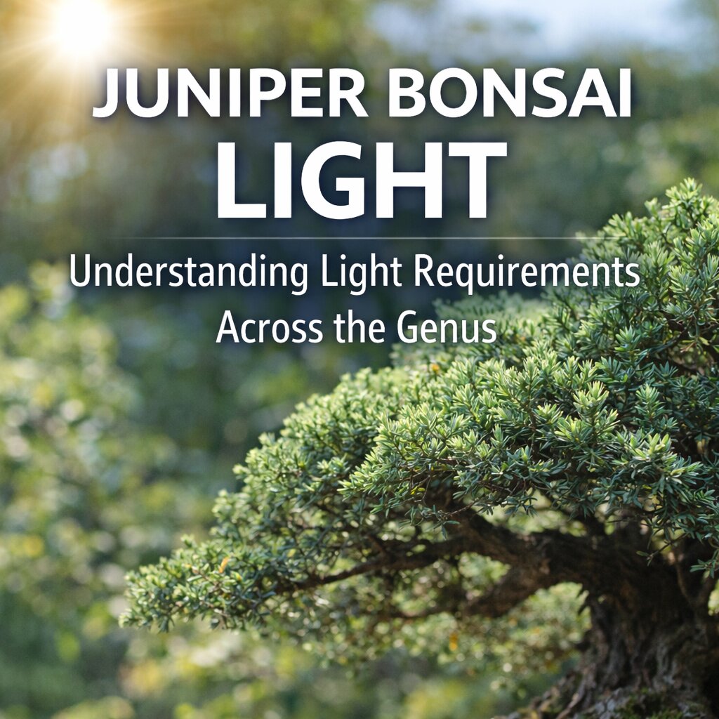 Juniper Bonsai Light bonsai care