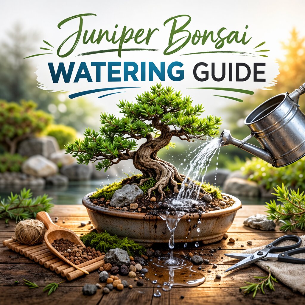 Juniper Bonsai Watering Guide
