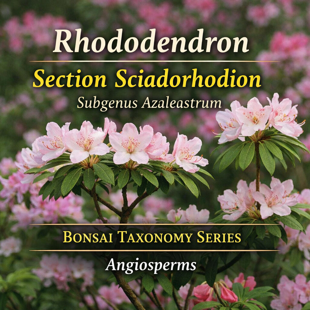 Rhododendron Section Sciadorhodion Taxonomy Guide main