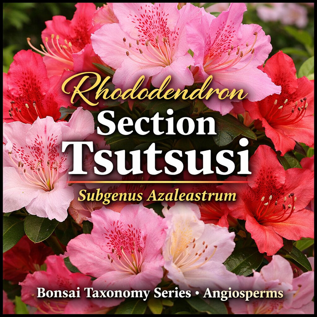 Rhododendron Section Tsutsusi Taxonomy Guide main