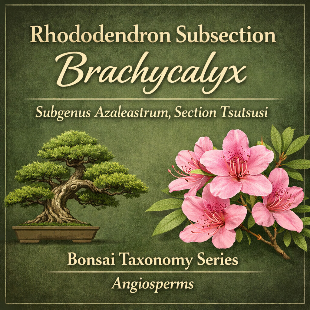 Rhododendron Subsection Brachycalyx Taxonomy Guide