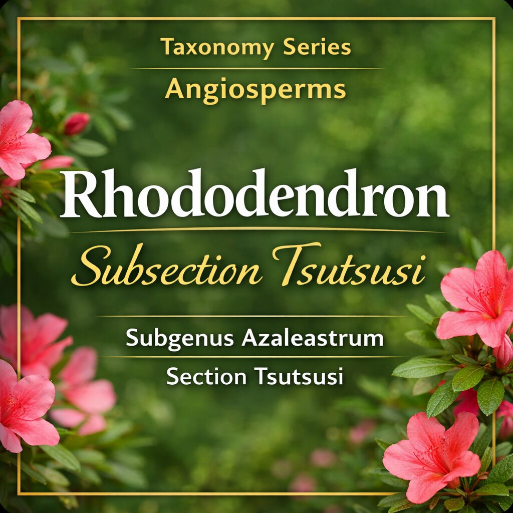 Rhododendron Subsection Tsutsusi Taxonomy Guide