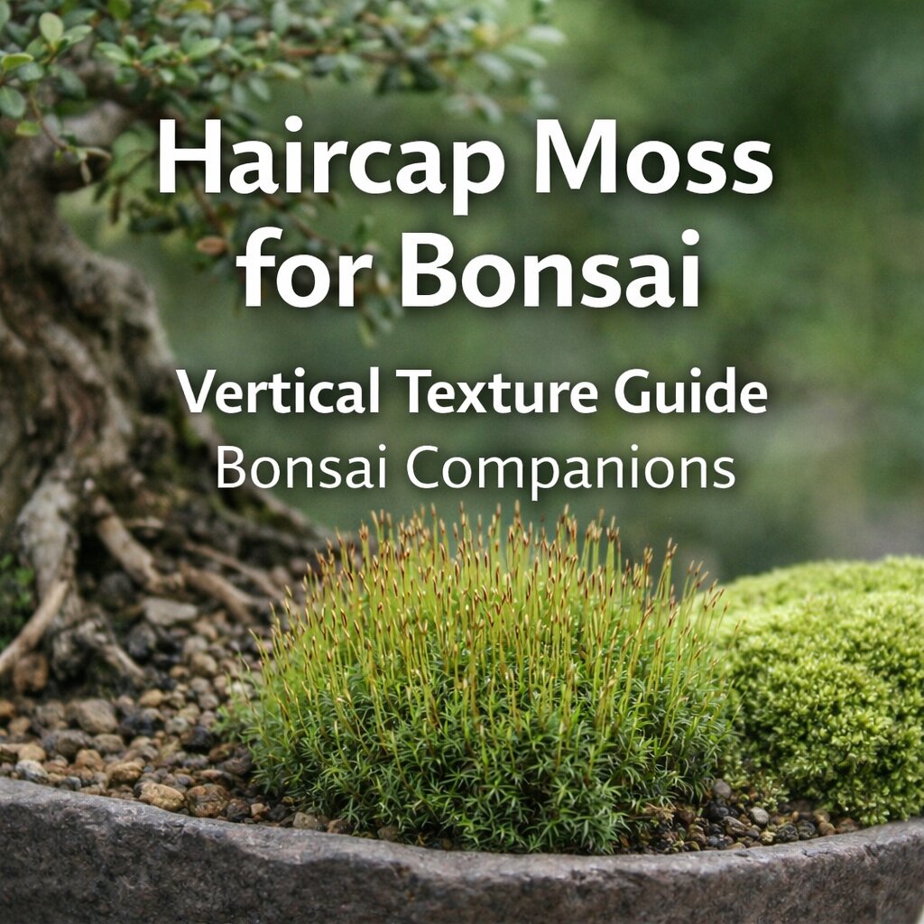 Haircap Moss for Bonsai: A Natural Vertical Texture Guide