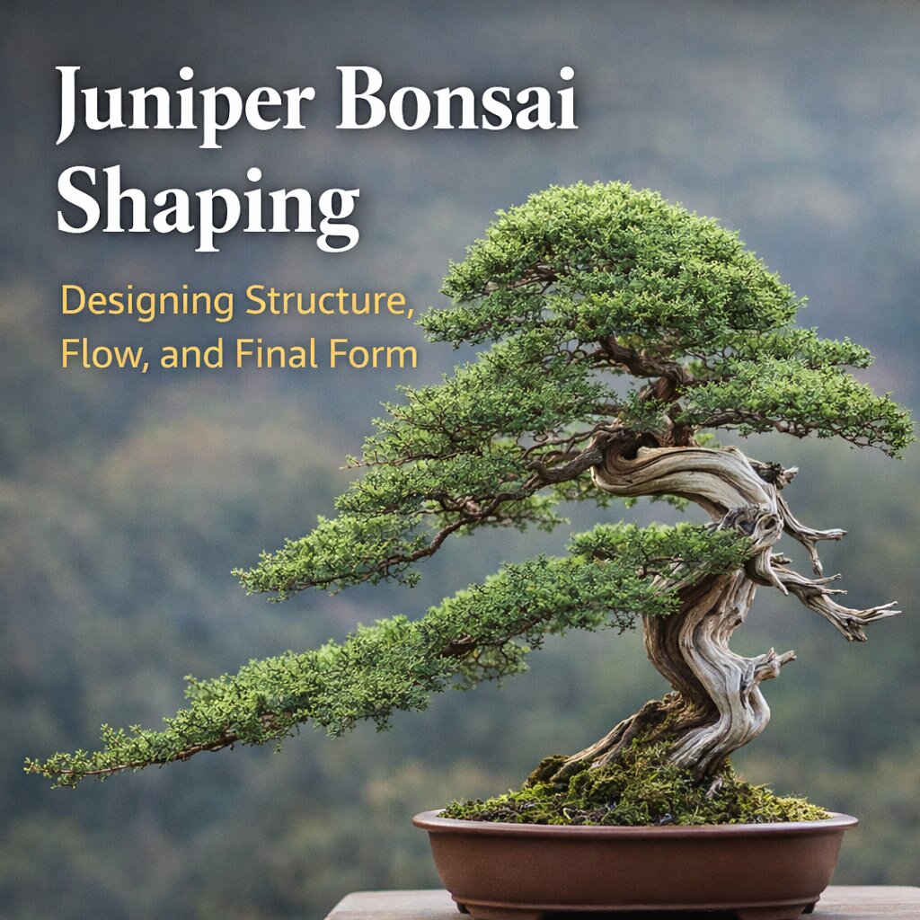 Juniper bonsai shaping