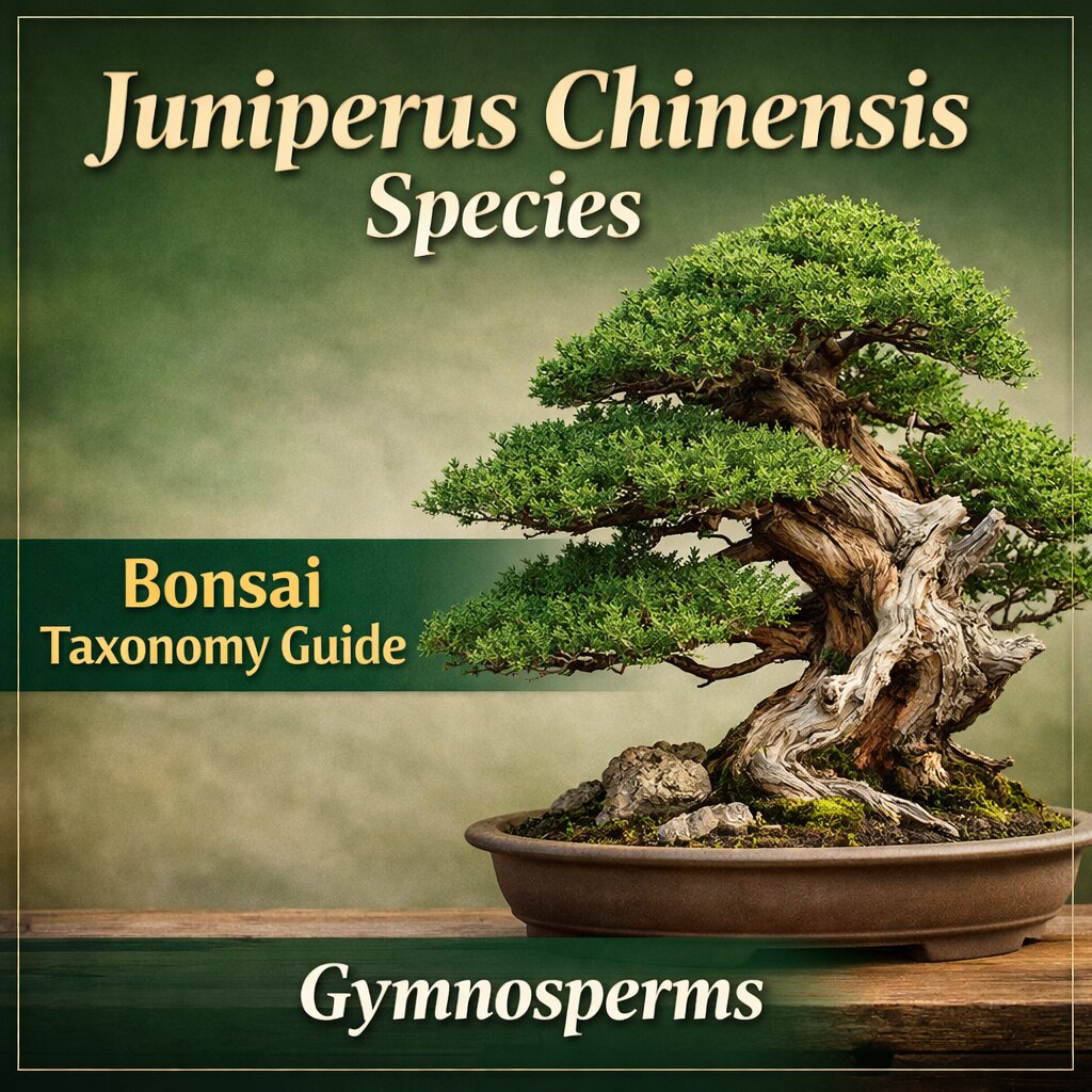 Juniperus Chinensis Species. Bonsai Taxonomy Guide.