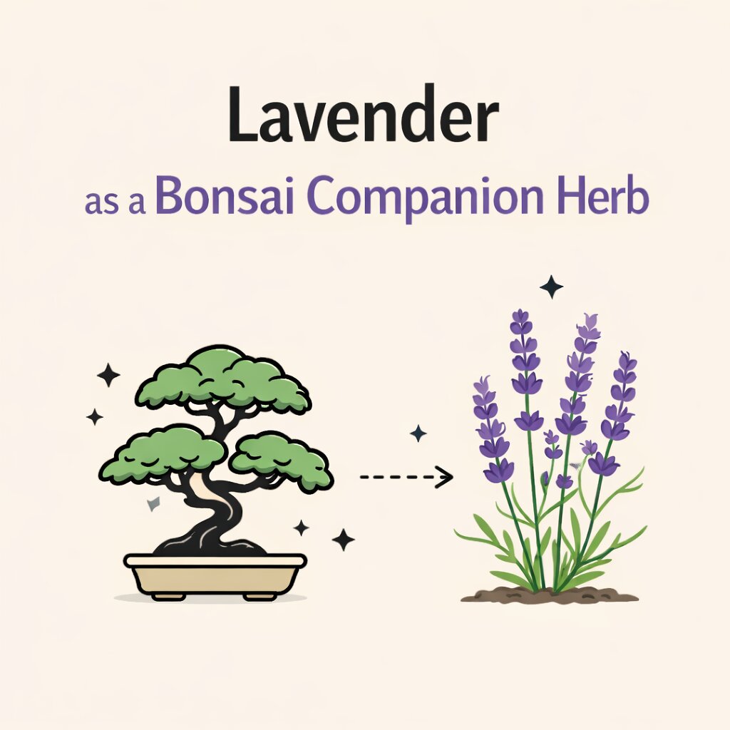 Lavender as a Bonsai Companion Herb