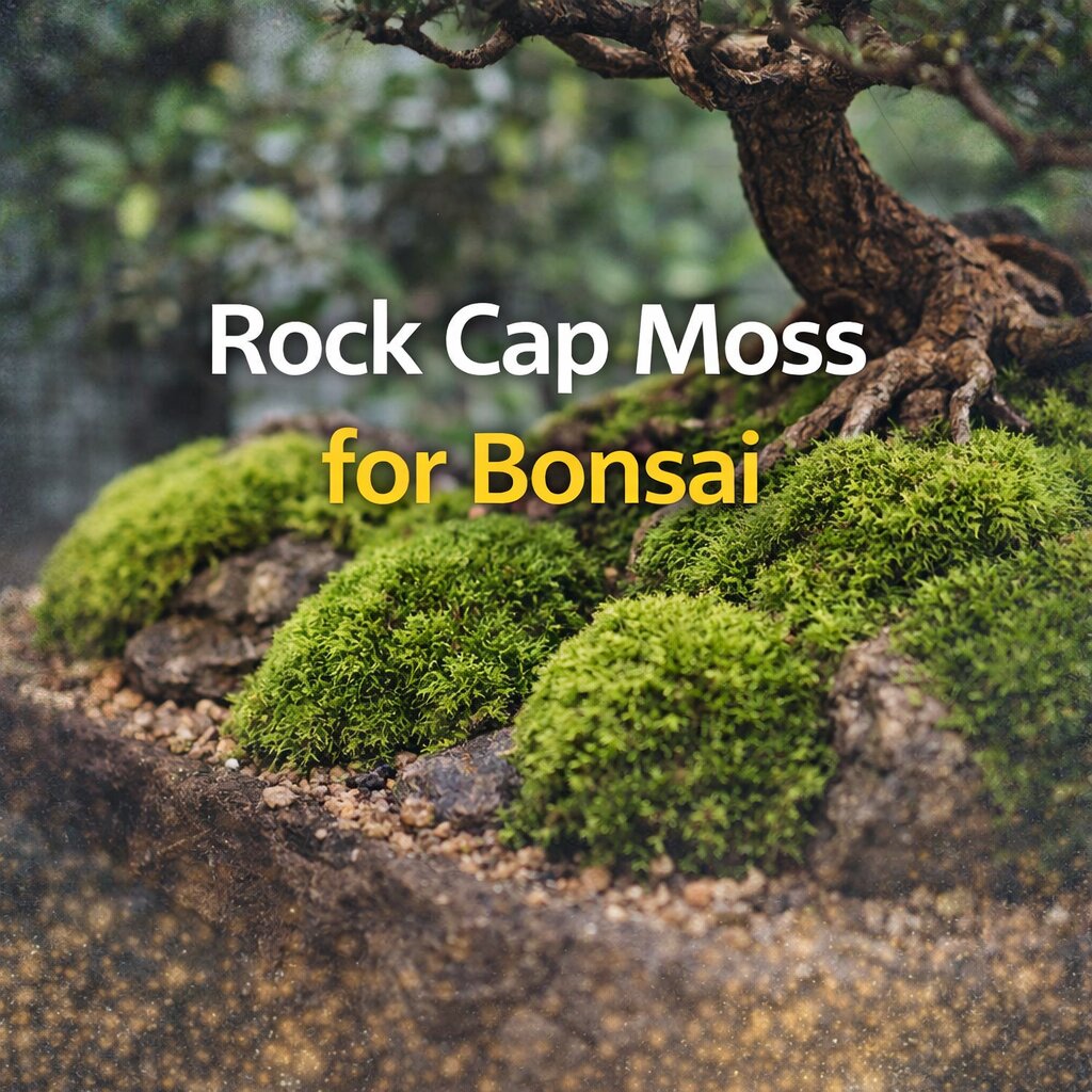 Rock cap moss guide for bonsai care and styling