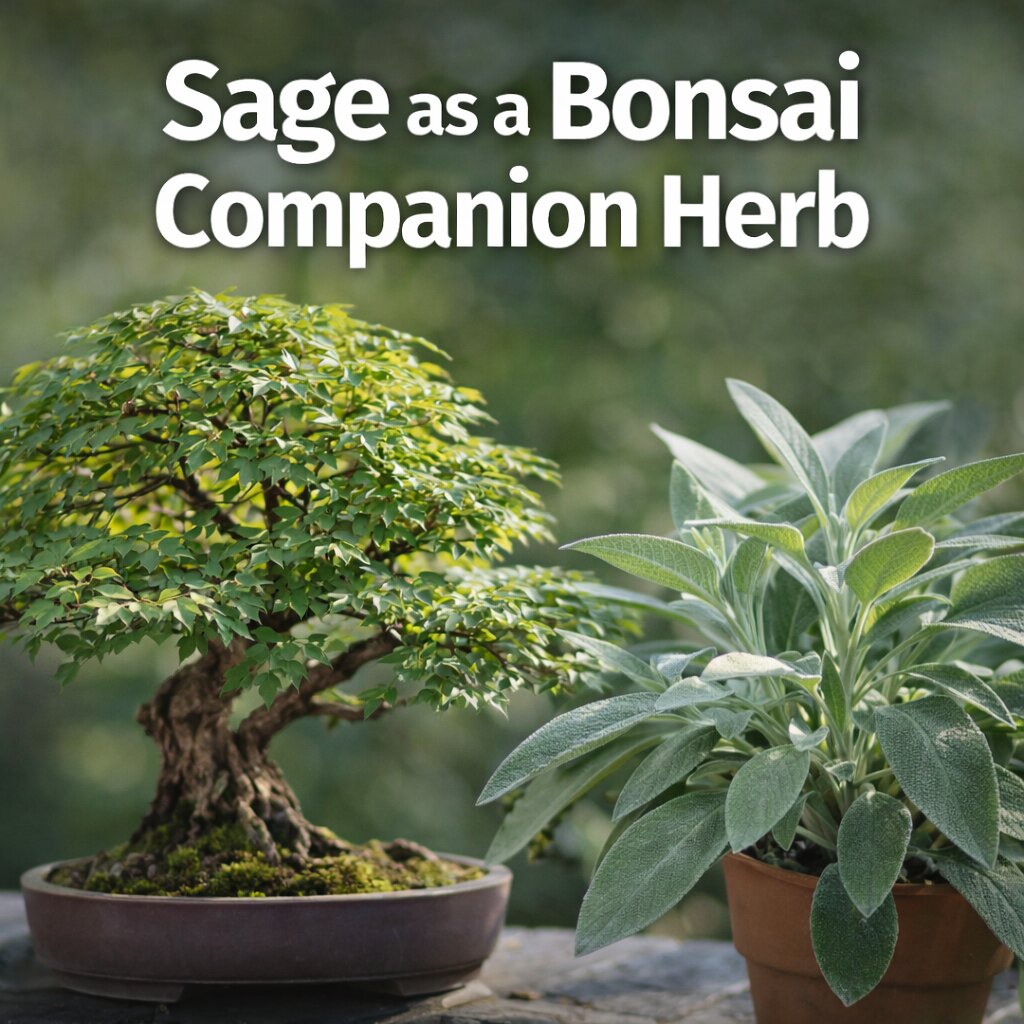 Sage as a Bonsai Companion Herb