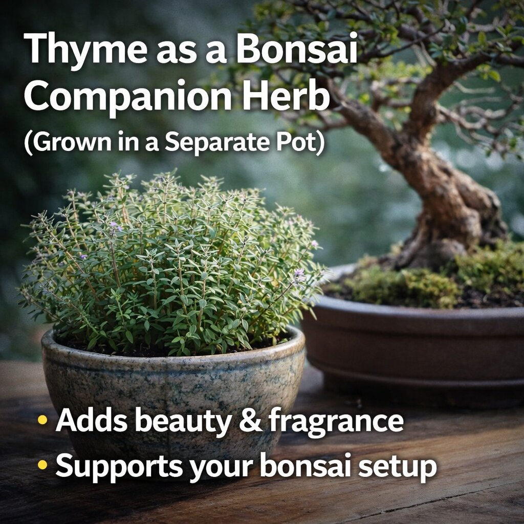 Thyme as a Bonsai Companion Herb