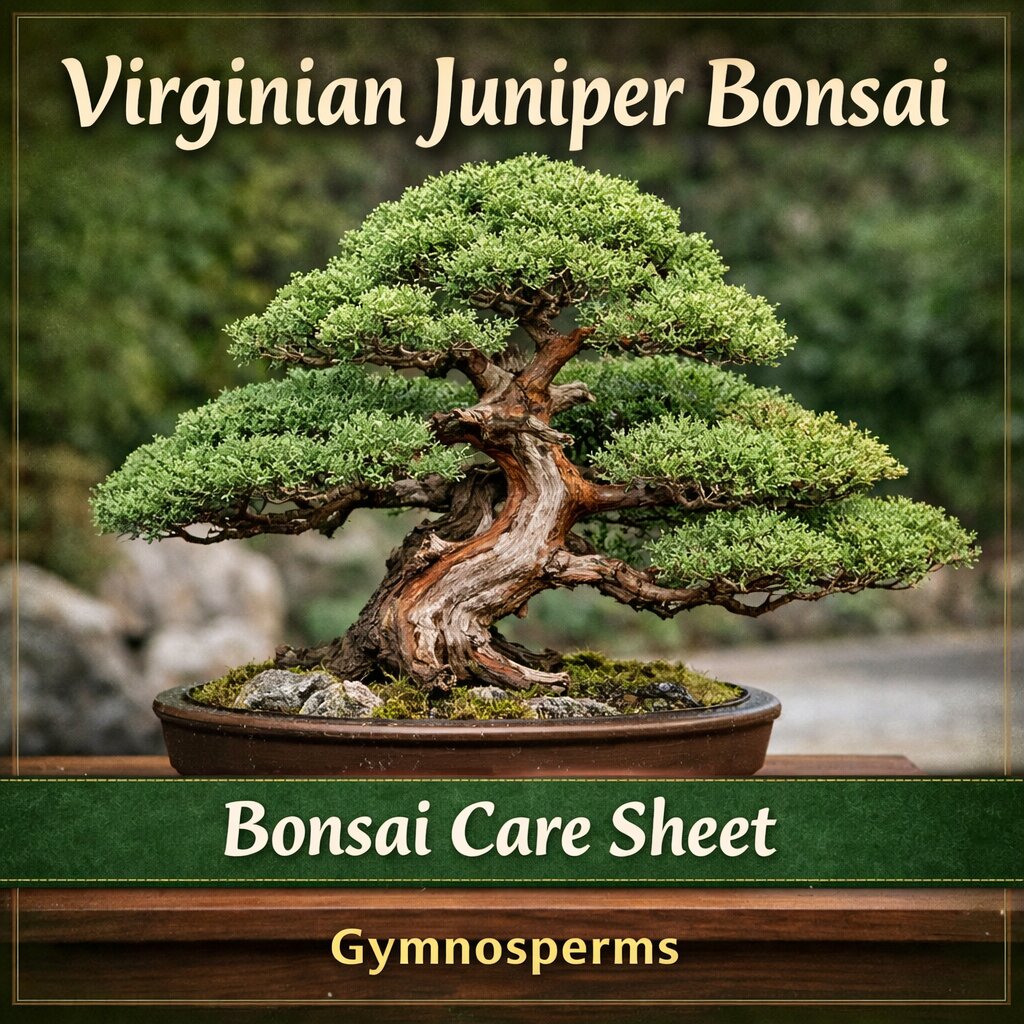 Virginian Juniper Bonsai Care Sheet