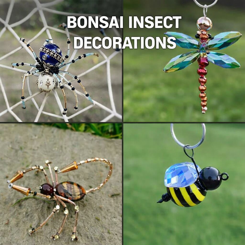 Bonsai Insect Decorations