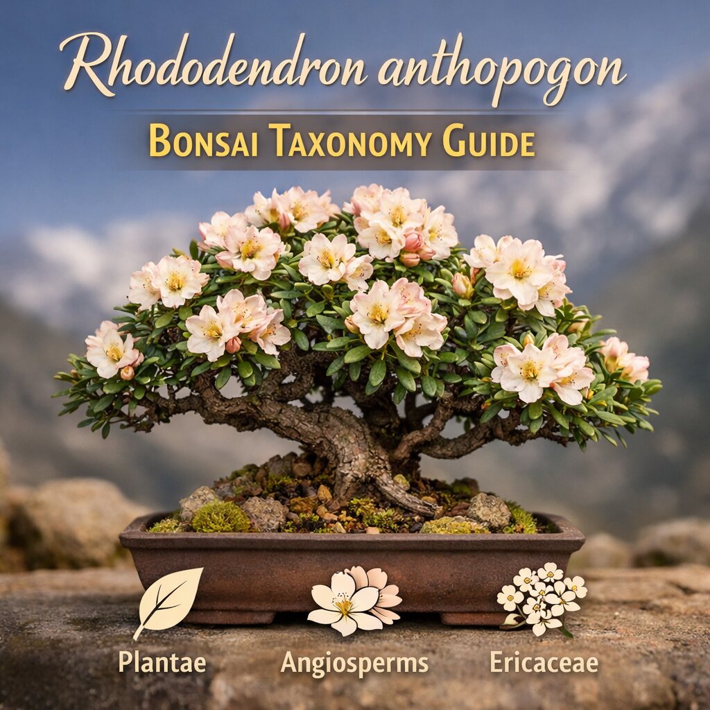 Rhododendron Anthopogon Species Taxonomy Guide