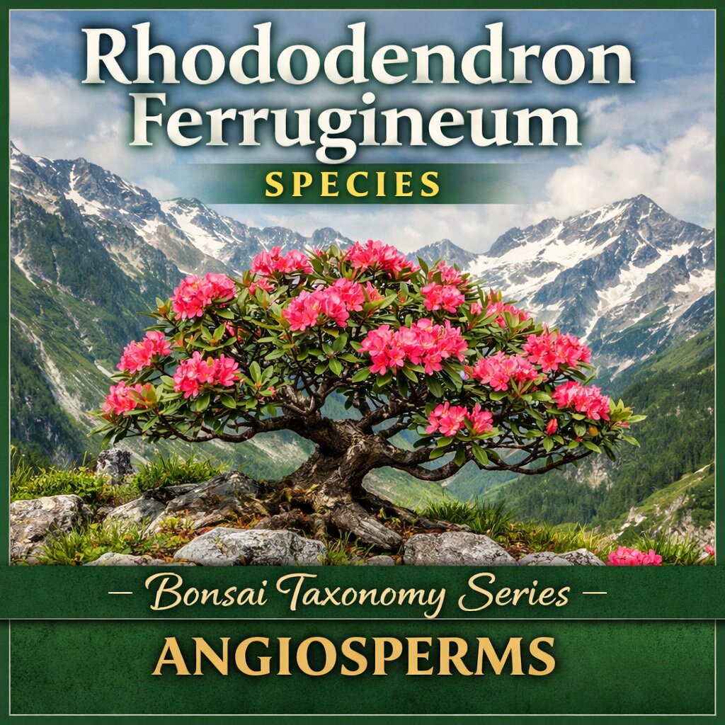 Rhododendron Ferrugineum Species Taxonomy Guide