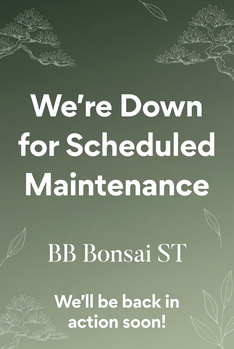 We're Down for Scheduled Maintenance