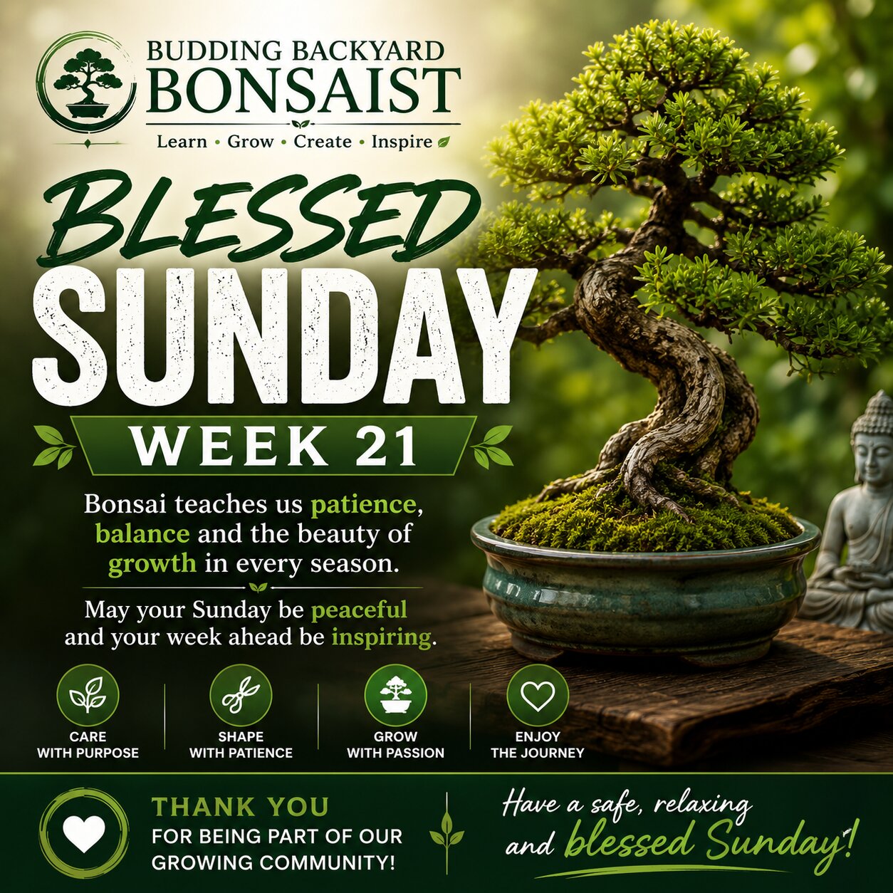 Blessed Sunday Week 21
