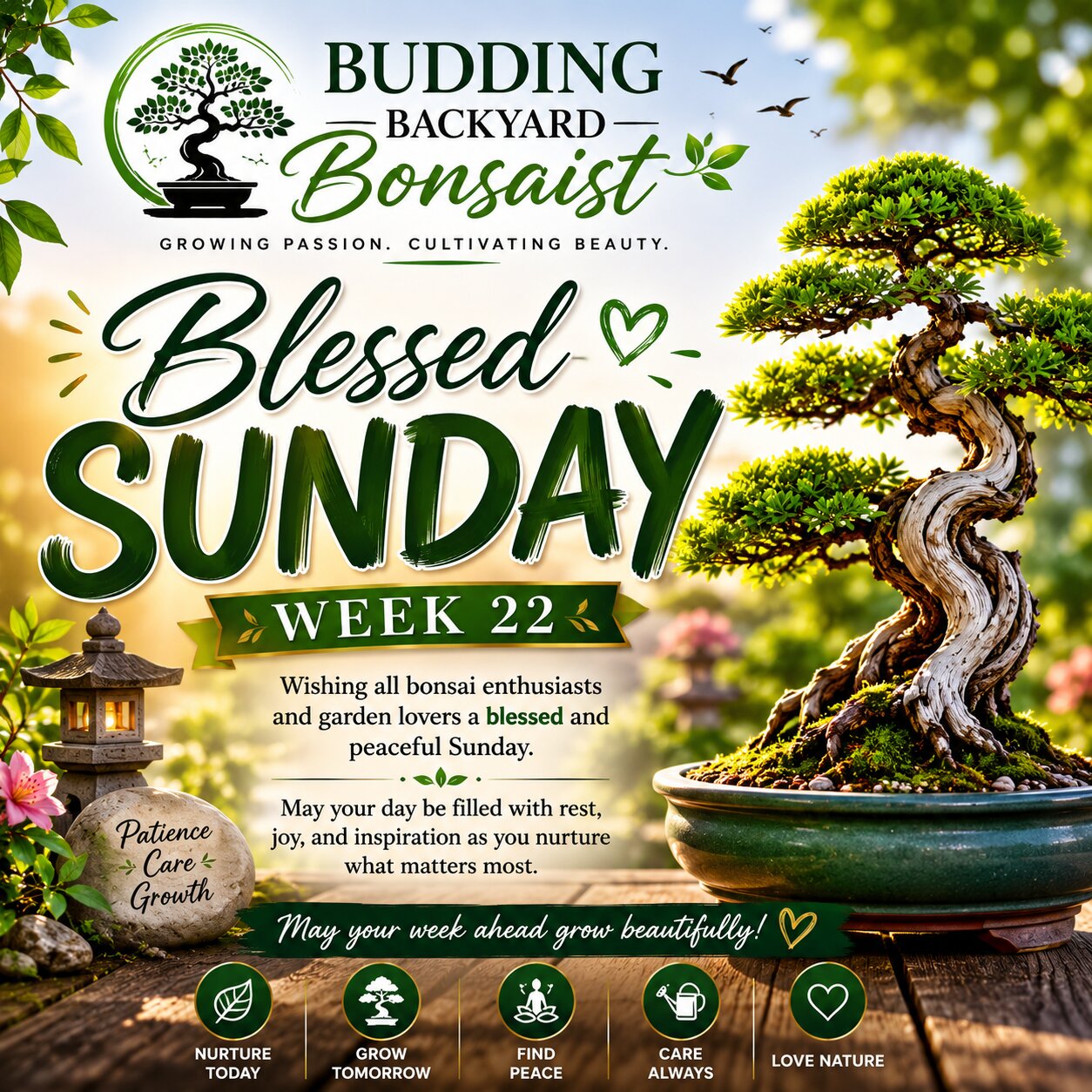 Blessed Sunday Week 22
