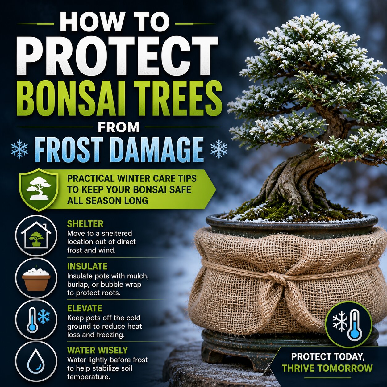 How To Protect Bonsai Trees From Frost Damage