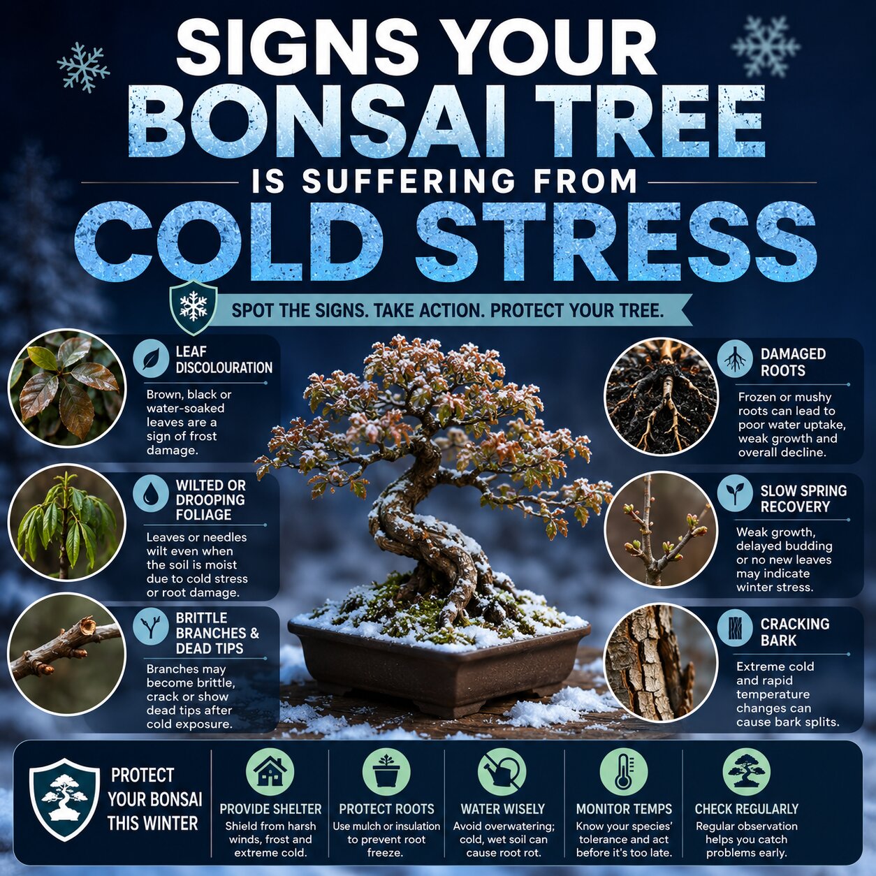Signs Your Bonsai Tree Is Suffering From Cold Stress