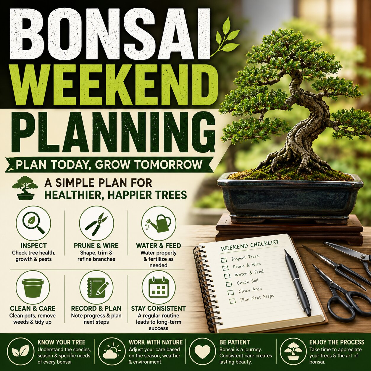 Bonsai Weekend Planning For Healthier Trees
