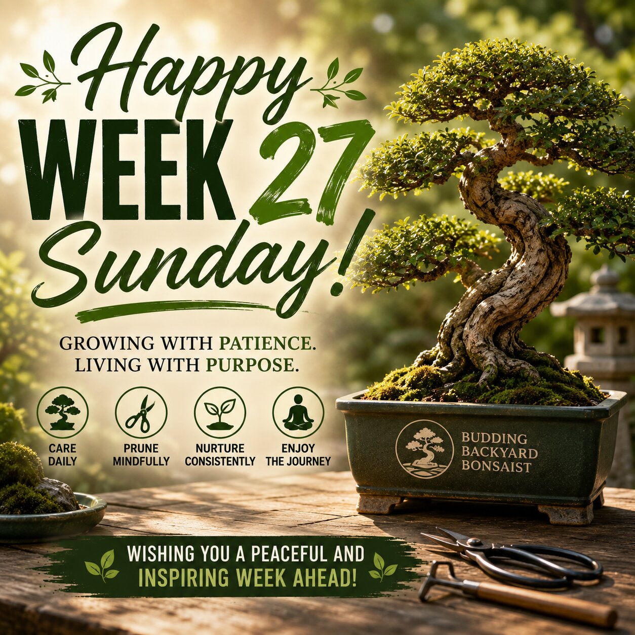 Happy Week 27 Sunday BBB