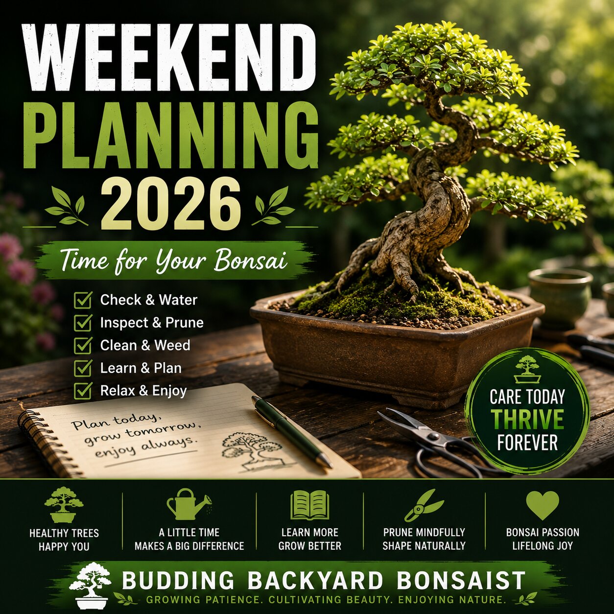 Weekend 27 Planning 2026