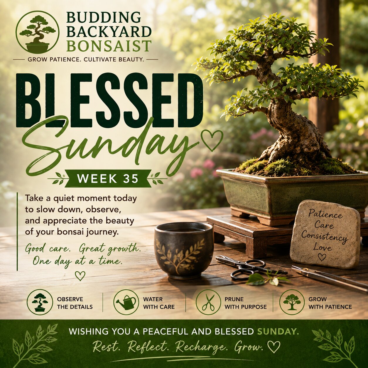 Blessed Sunday Week 35