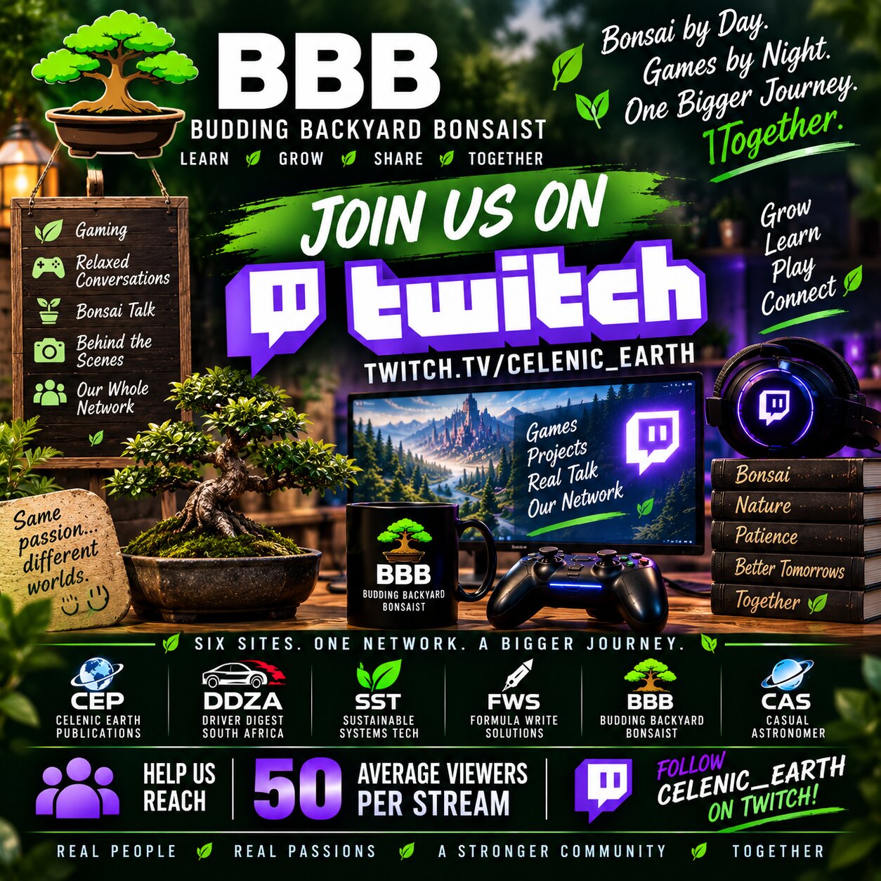 Celenic Earth CEO Shaun M Jooste on Twitch