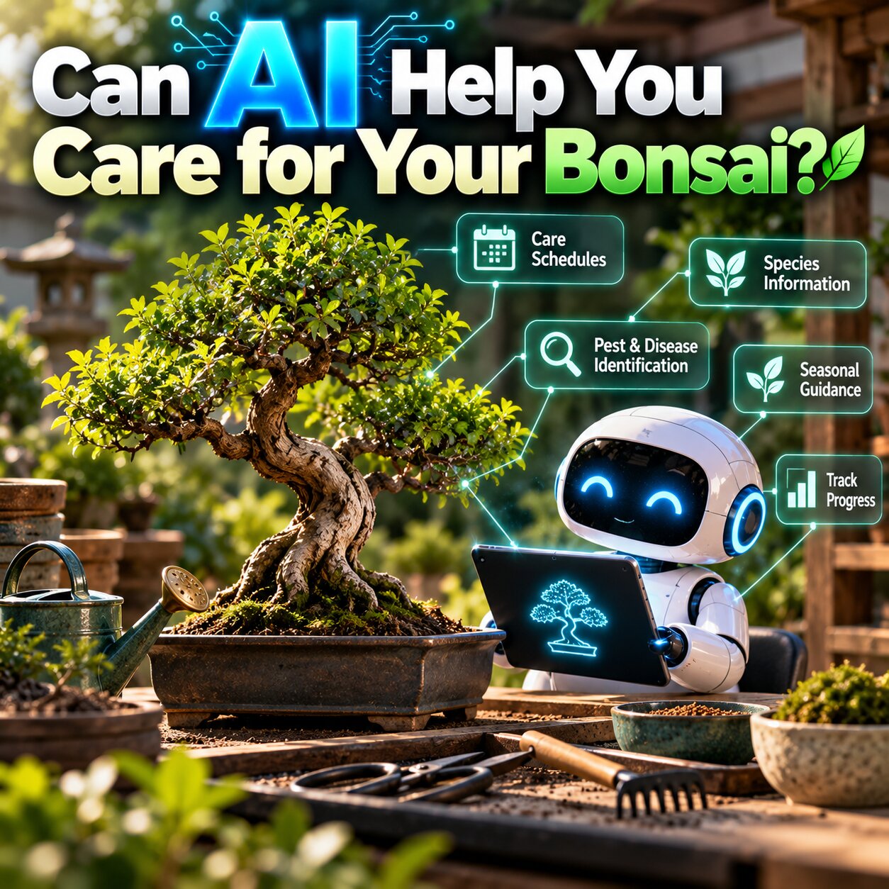 Can AI Help You Care for Your Bonsai