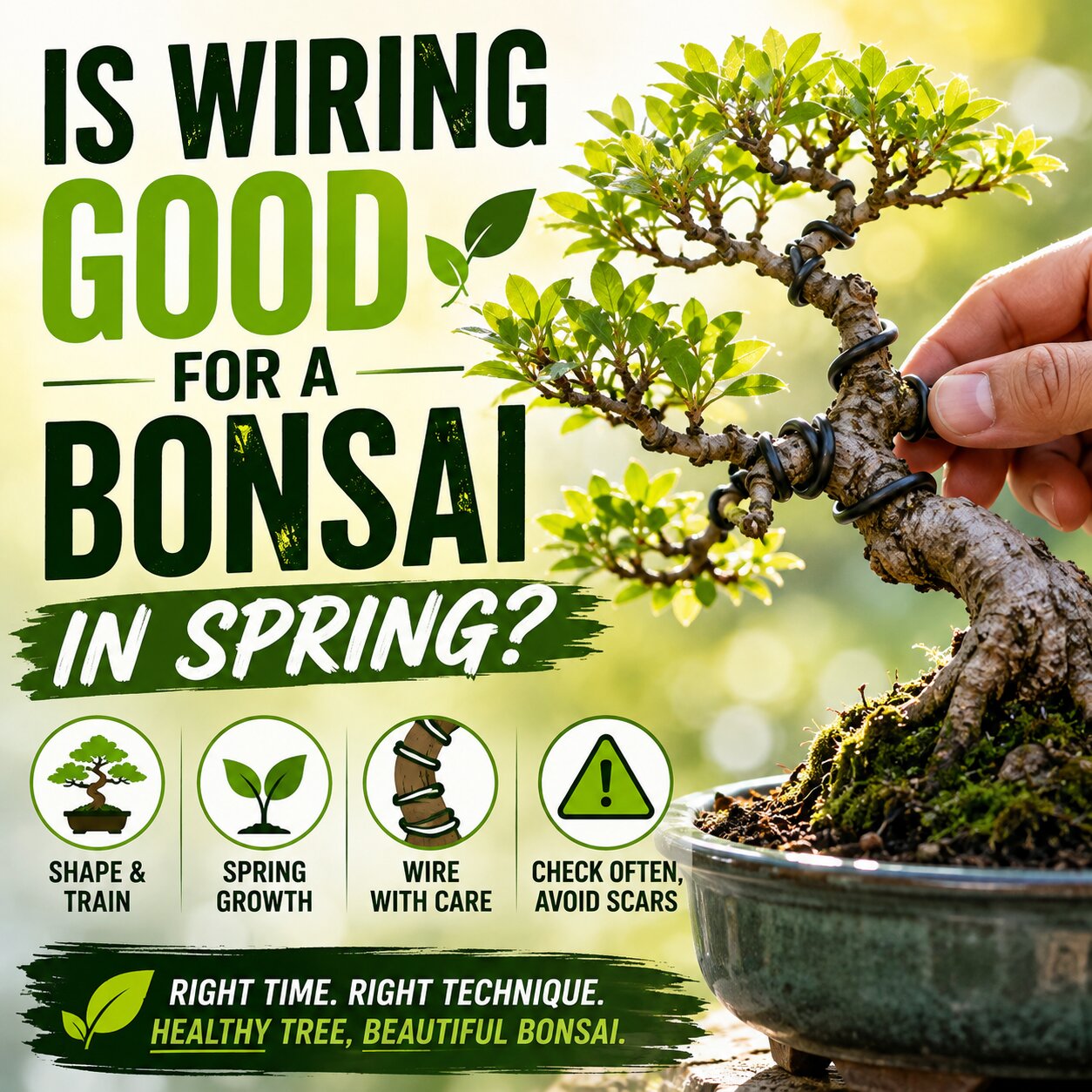Is Spring a Good Time to Wire Your Bonsai?