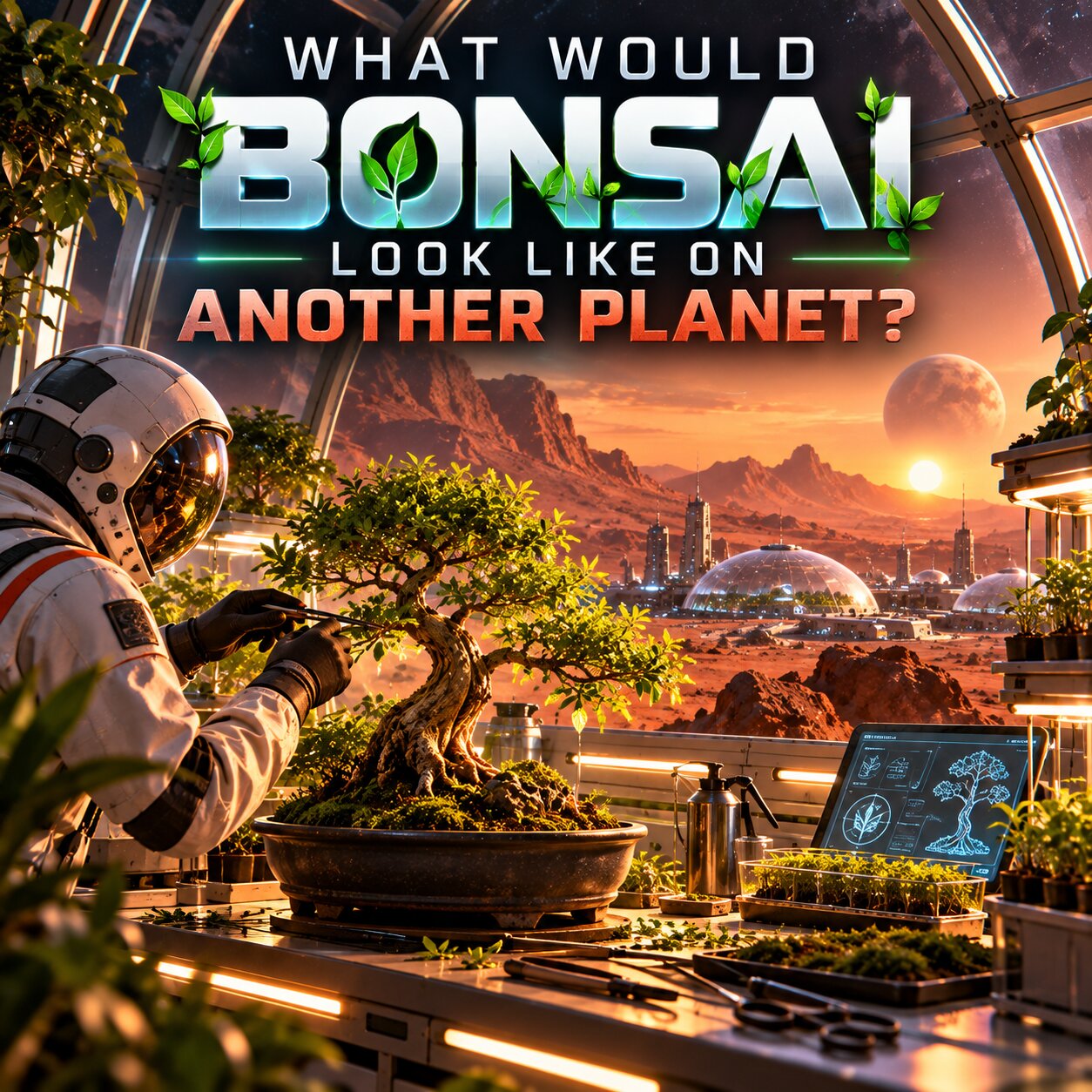 What Would Bonsai Look Like on Another Planet?